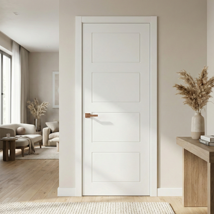 Ușă de interior ST-32 – 4 panouri, design arhitectural echilibrat