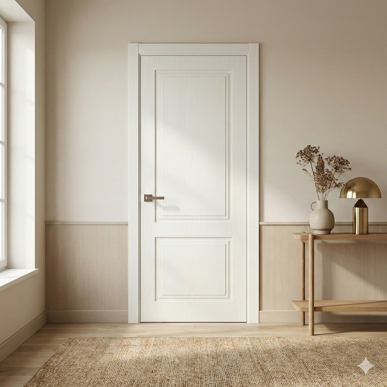 Ușă de interior ST-02 – Model clasic cu două panouri
