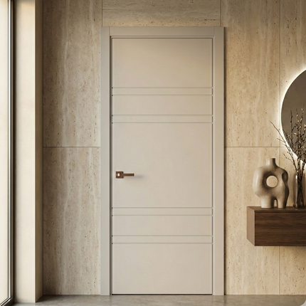 Ușă de interior ST-08 – Design modern cu linii orizontale
