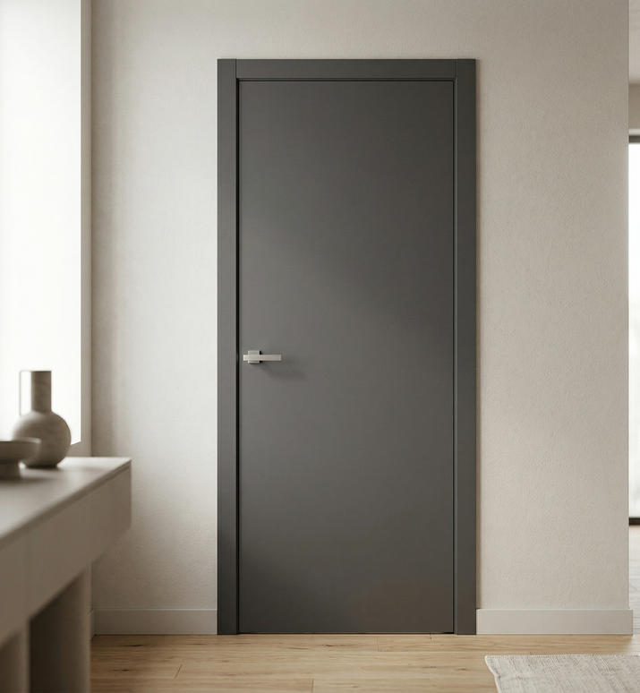 Ușă interior Blank-Graphite