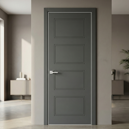 Ușă de interior ST-28 – 4 panouri clasice proporționate