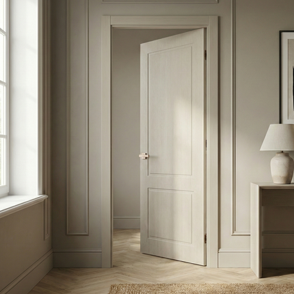 Ușă de interior ST-22 – Stil grafic cu două panouri moderne
