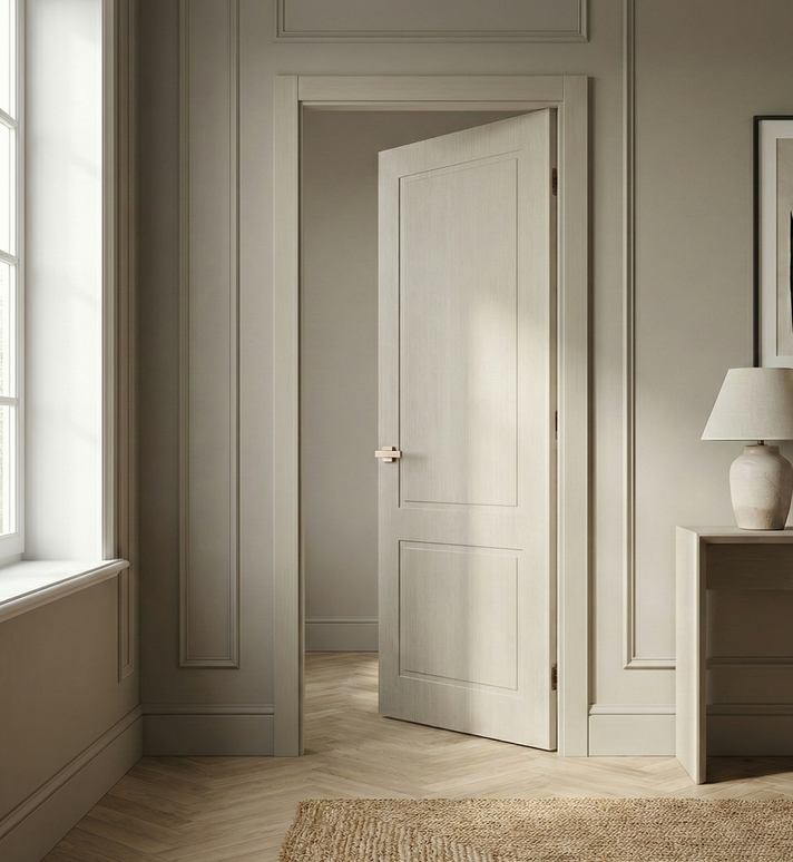 Ușă de interior ST-22 – Stil grafic cu două panouri moderne