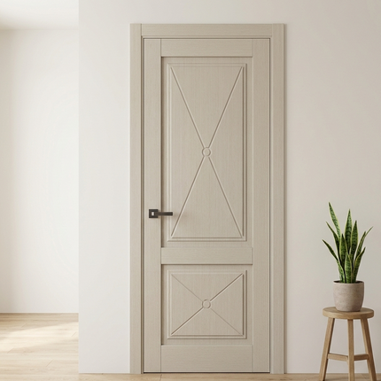 Ușă de interior ML-1002 clasică cu design geometric