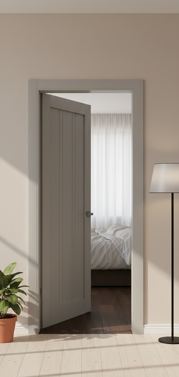 Ușă de interior ML-703 – Eleganță clasică cu accente verticale