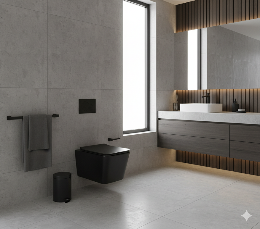 Vas Wc Prisma Black Mat