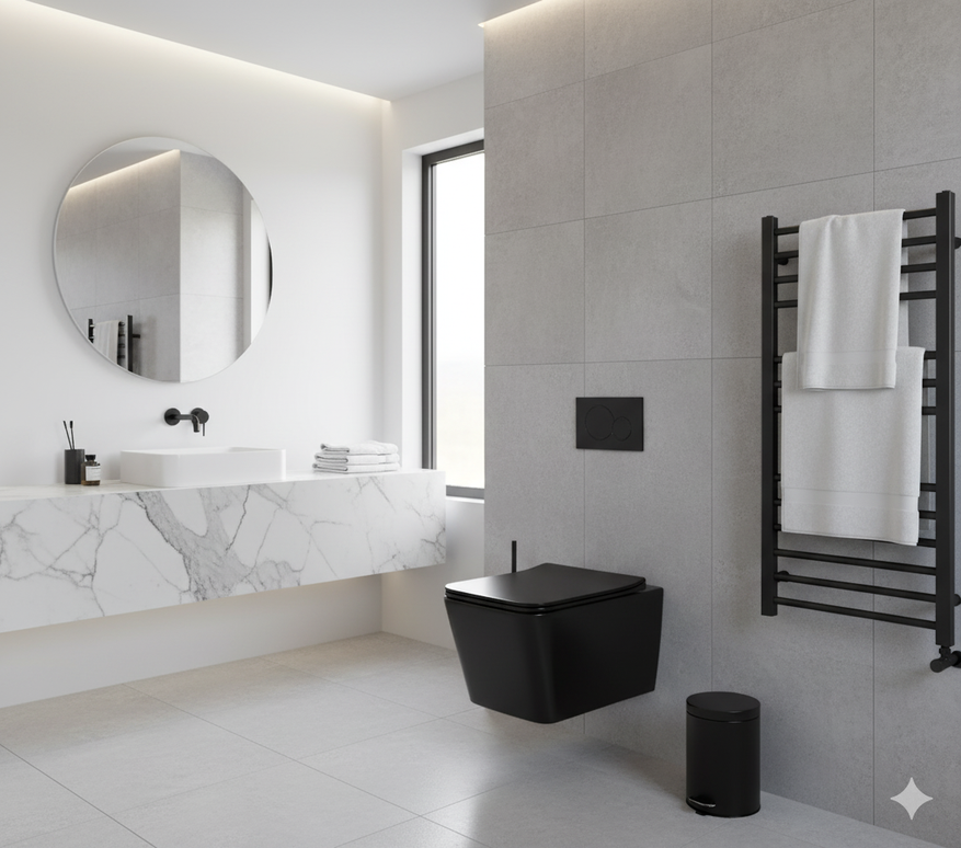 Vas Wc Prisma Black Mat