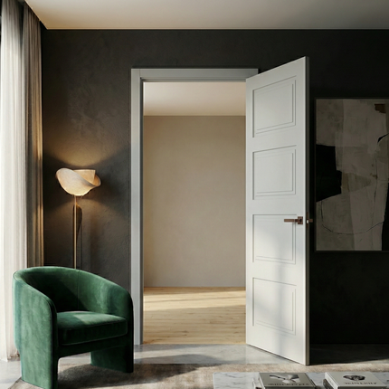 Ușă de interior ST-04 – Model clasic modernizat cu 4 panouri