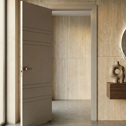 Ușă de interior ST-08 – Design modern cu linii orizontale