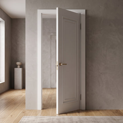 Ușă interior JYP-107 vopsită cu balamale ascunse