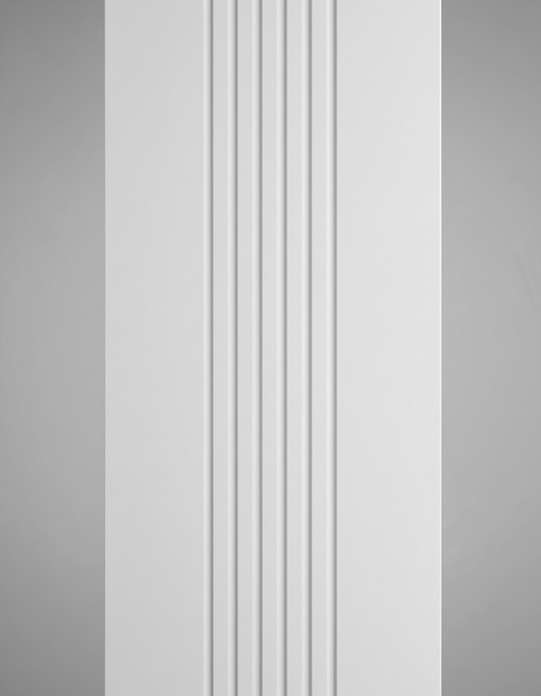 Ușă de interior albă JY-003 cu toc reglabil – stil modern minimalist, complet echipată, livrare rapidă