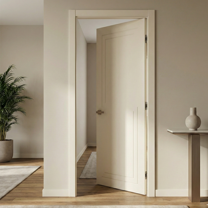 Ușă de interior ST-17 – Design elegant cu linii sculptate