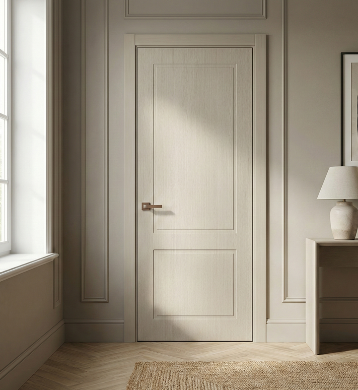 Ușă de interior ST-22 – Stil grafic cu două panouri moderne
