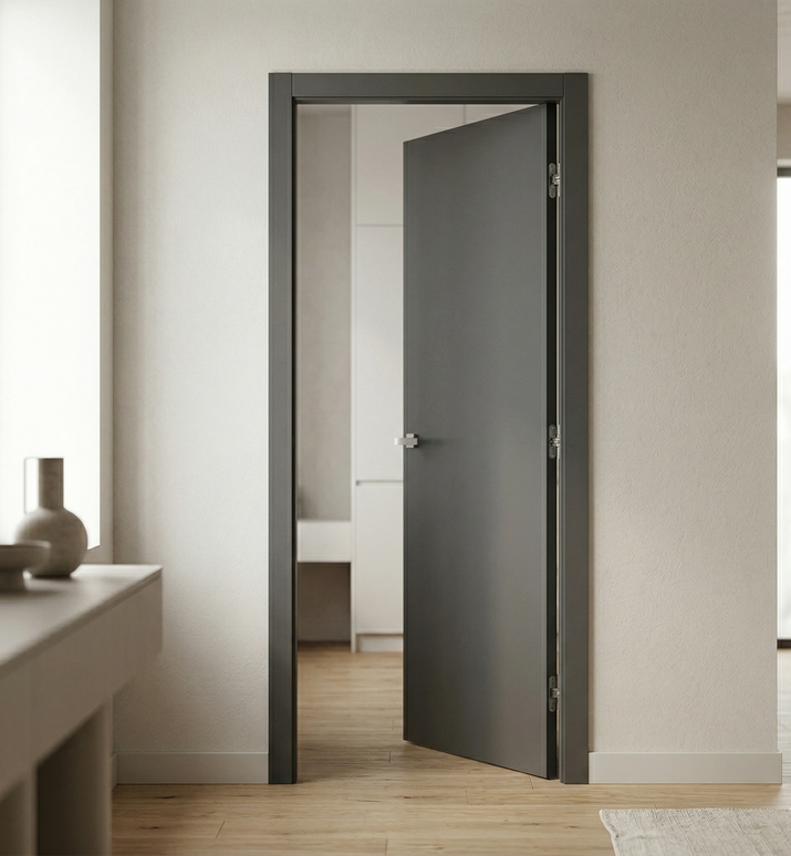 Ușă interior Blank-Graphite