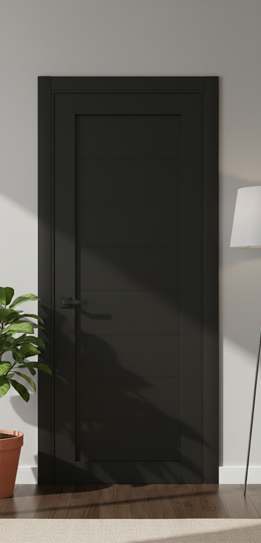Ușă de interior T-04-design orizontal minimalist