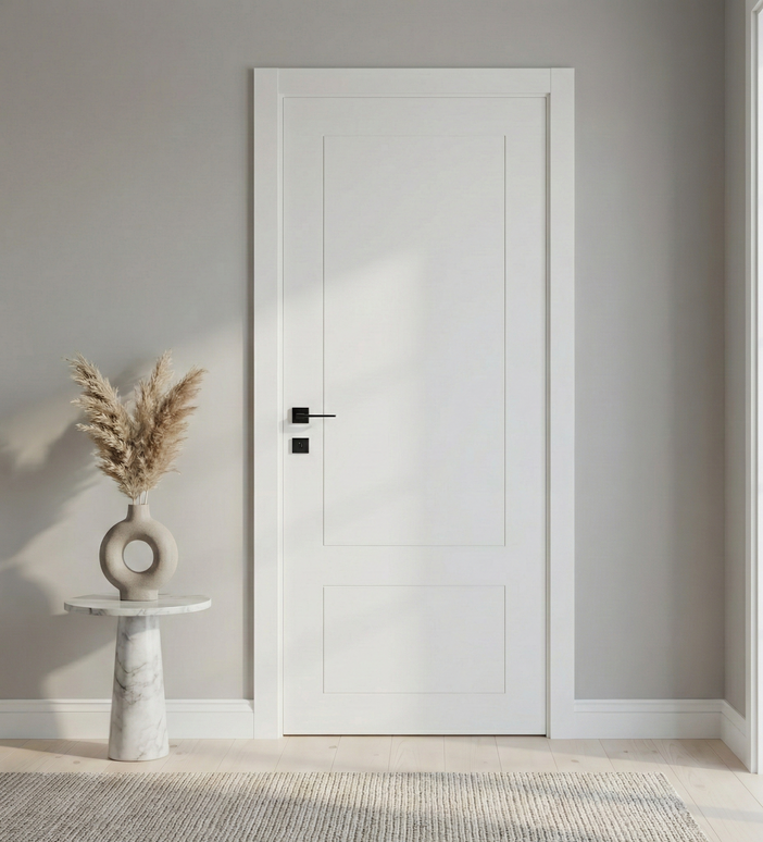 Usa de interior alb mat vopsit Paint 5