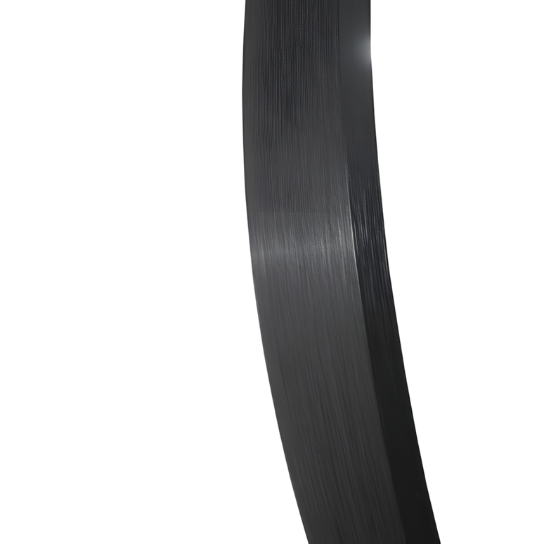 Oglindă LED Baie H-3086 cu Ramă și Raft Aluminiu Negru – Anti-aburire & 3 Lumini