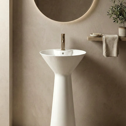 Lavoar freestanding H11 alb – design modern