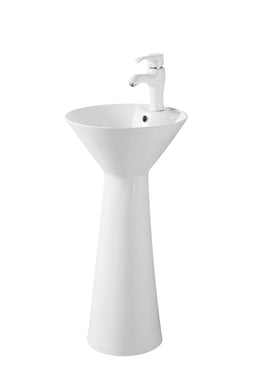 Lavoar freestanding H11 alb – design modern