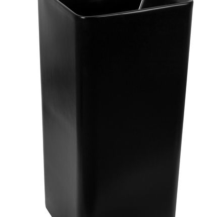 Lavoar freestanding ceramic H15-CBK-M – negru mat, formă pătrată