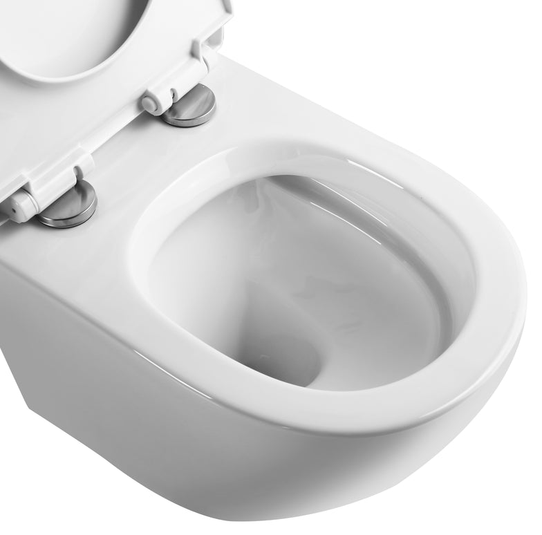 Vas WC Suspendat Rimless - White Glossy