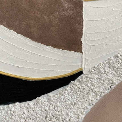 Tablou abstract cu accente aurii – 80×120 cm | Olivy