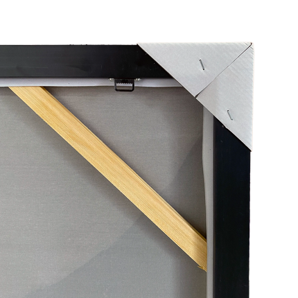 Tablou abstract cu accente aurii – 80×120 cm | Olivy