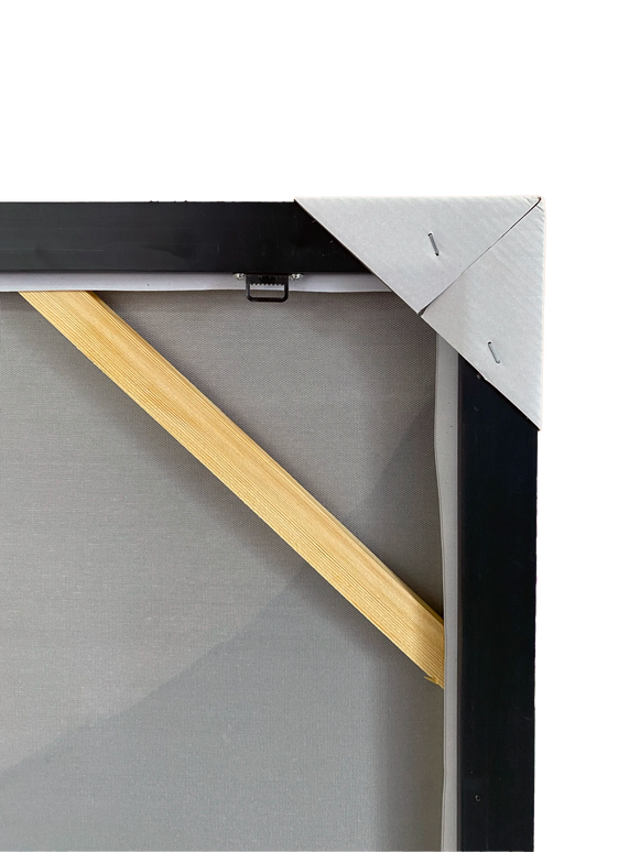 Tablou abstract cu accente aurii – 80×120 cm | Olivy