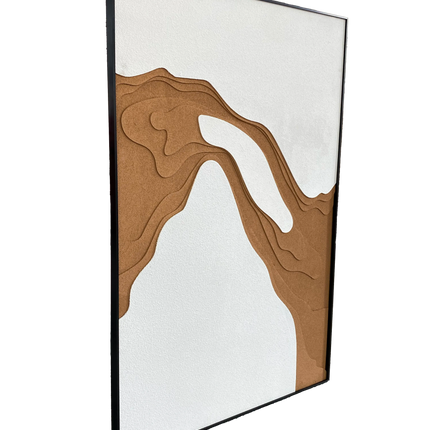 Tablou abstract texturat – 80×120 cm | Olivy