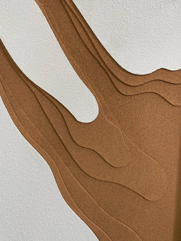 Tablou abstract texturat – 80×120 cm | Olivy