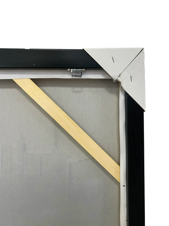 Tablou panoramic oraș auriu în relief – 70×140 cm | Olivy