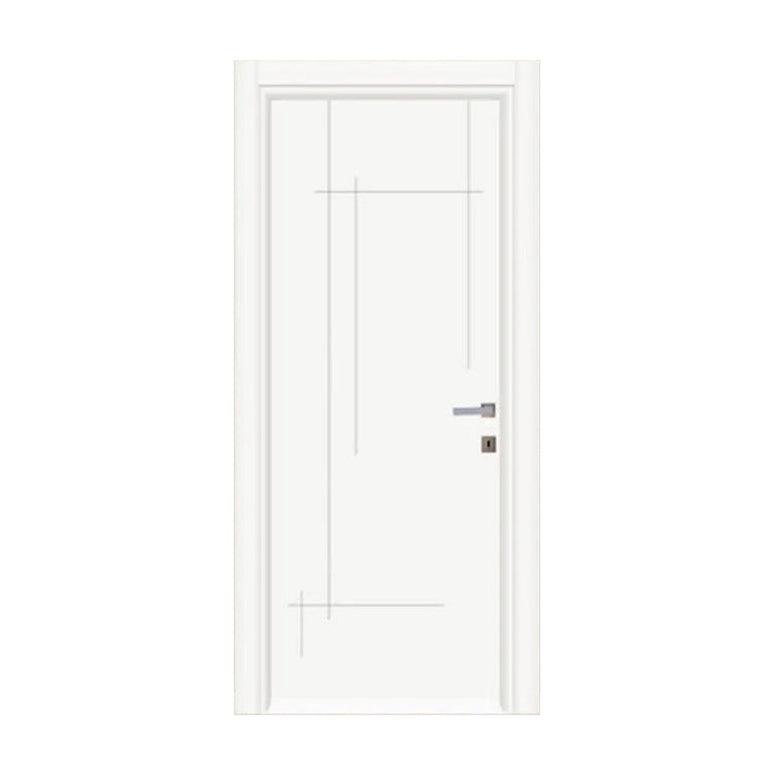 Ușă de interior albă APN146 cu toc reglabil – complet echipată www.CasaDeco.ro