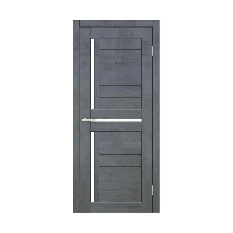 Ușă interior LEGO 01 Dark Cement – complet echipată, cu toc reglabil Omis