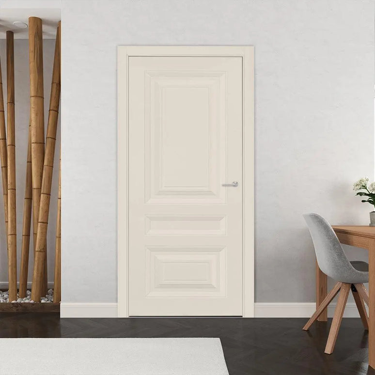 Ușă interior Smart 3 Culoare magnolie – complet echipată, cu toc reglabil Rezult