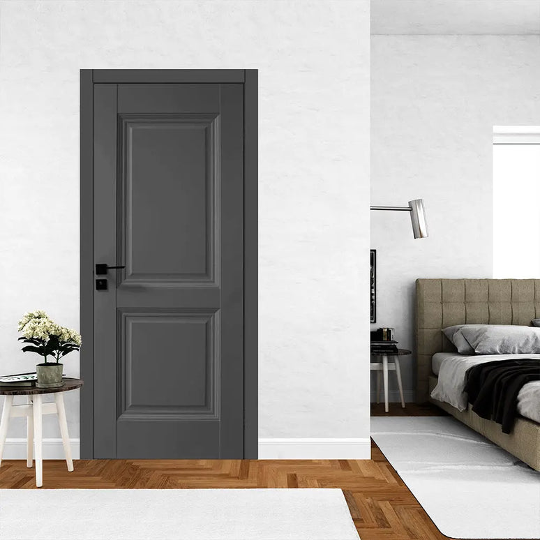 Ușă interior antracit JYA-067 cu toc reglabil – design modern, complet echipată www.CasaDeco.ro