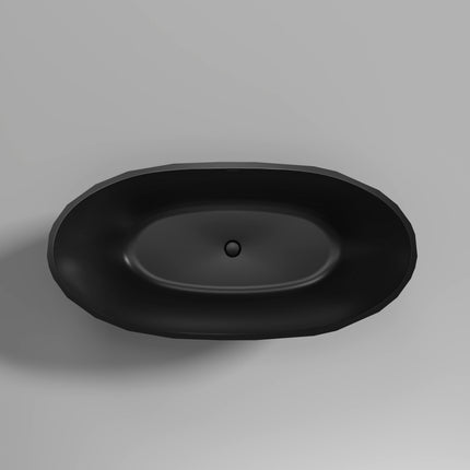 Cada din acril freestanding Iolanda JL6815 negru www.olivy.ro