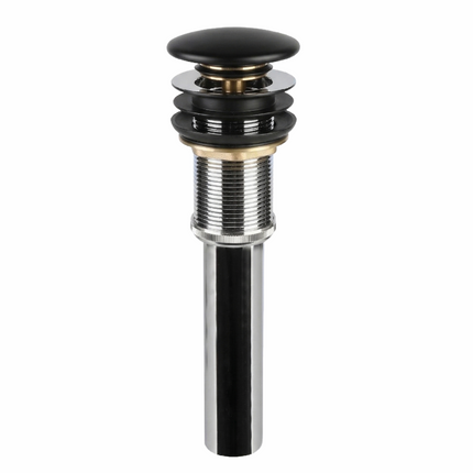 Ventil lavoar tip pop-up cu capac ceramic negru