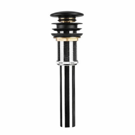 Ventil lavoar tip pop-up cu capac ceramic negru
