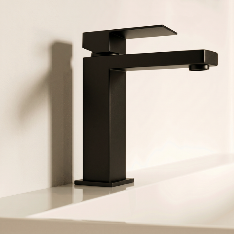 Baterie lavoar – Arvo – negru mat