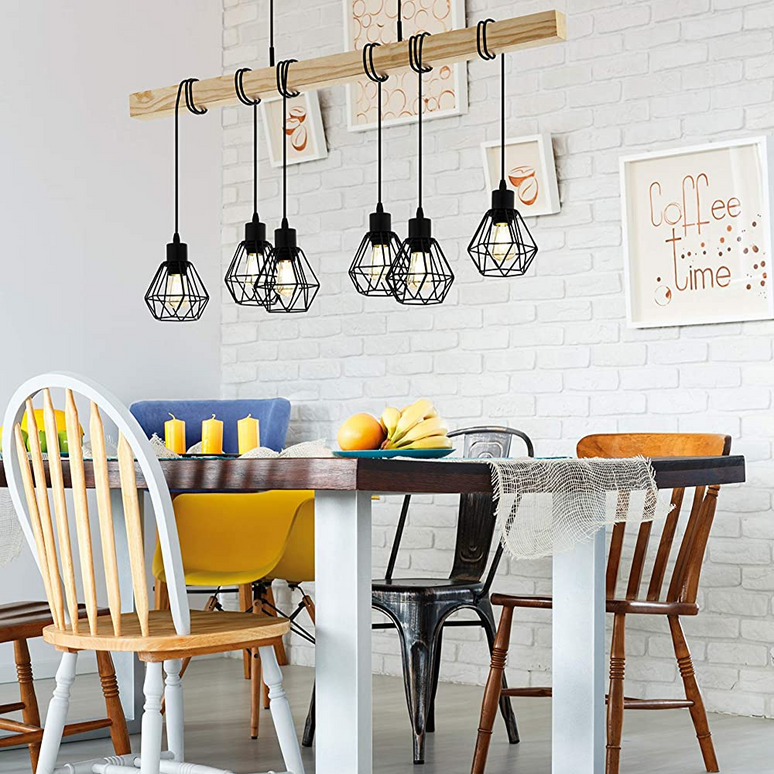 Lustra Modern Vintage 6, stil minimalist, E27, max 6x 60W  C22680/6 LMX