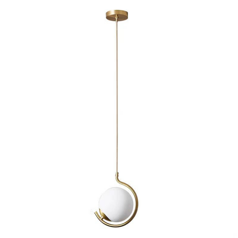 Lustra pe cablu Dashing Glow, stil minimalist, auriu, E27, max 60W MX163/1