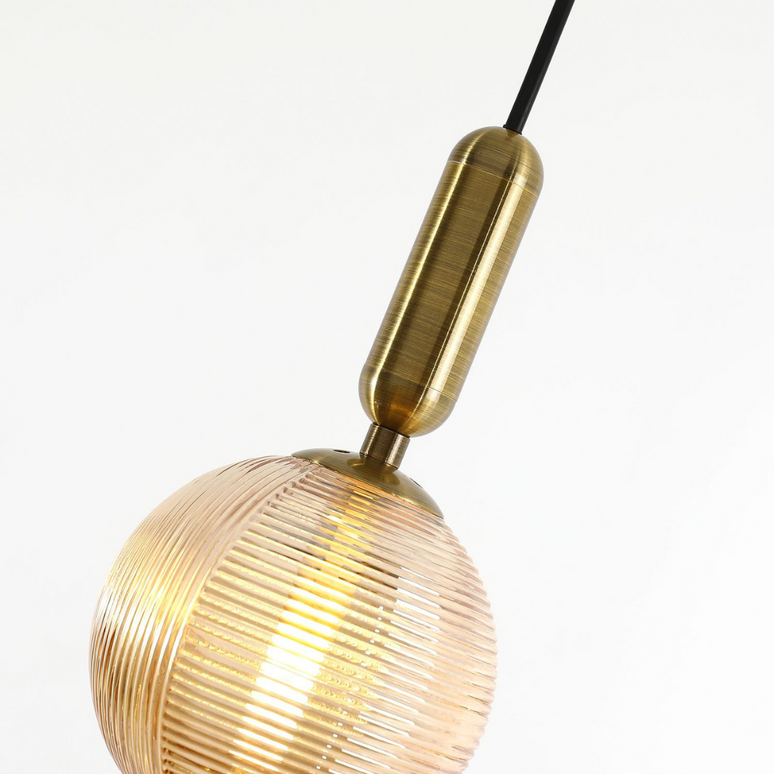 Lustra pe cablu Goldie Pendul, stil minimalist, auriu, E27, max 60W MX132/1P LMX