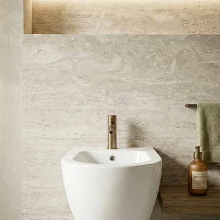 Bideu Suspendat Ceramic White Glossy