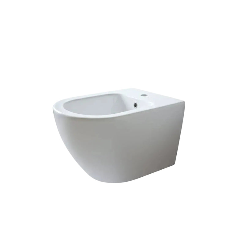 Bideu Suspendat Ceramic White Glossy