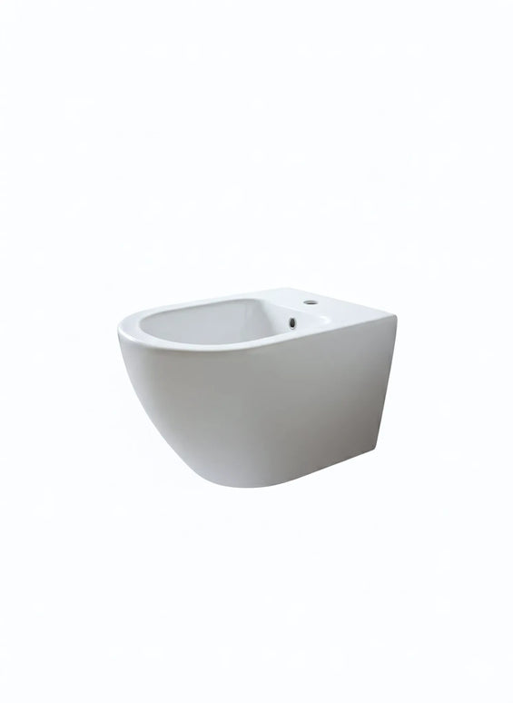 Bideu Suspendat Ceramic White Glossy