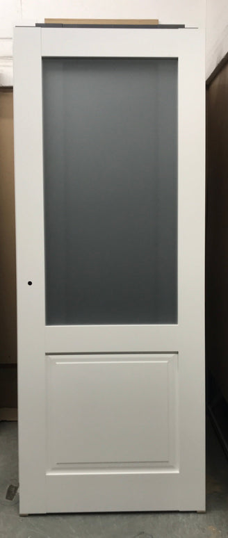 Ușă interior ML 11 – Eleganță cu panou vitrat mat / Millenium - Carlo Porte www.olivy.ro