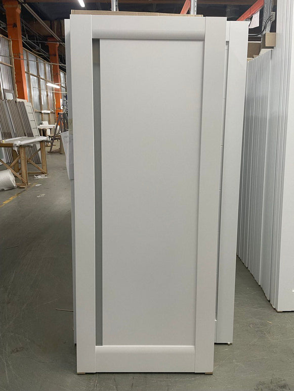 Ușă ML-61 – design vertical cu sticlă mată / Millenium - Carlo Porte www.olivy.ro