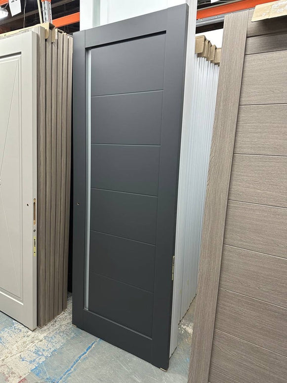 Ușă interior Millenium ML-643 – Design modern cu fereastră laterală elegantă / Millenium - Carlo Porte www.olivy.ro