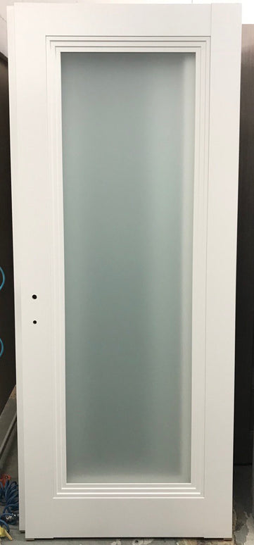 Ușă interior ML 715 – Cu sticlă satinată centrală, eleganță și lumină / Millenium - Carlo Porte www.olivy.ro