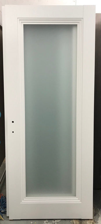 Ușă interior ML 715 – Cu sticlă satinată centrală, eleganță și lumină / Millenium - Carlo Porte www.olivy.ro